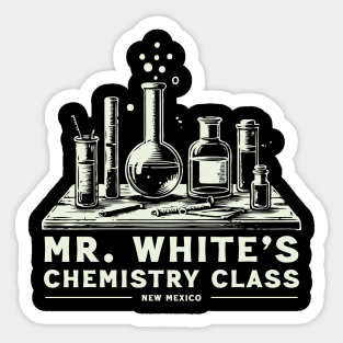 Mr. White's Chemistry Class Sticker